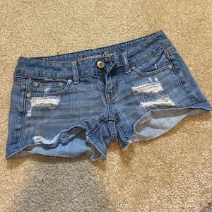 american eagle jean shorts